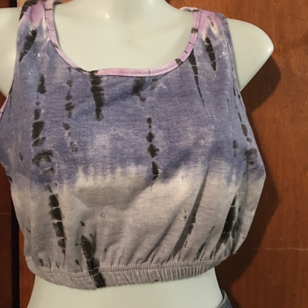 True Rock cropped tank top new